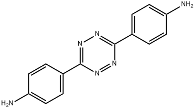 4,4'-(1,2,4,5-Tetrazine-3,6-diyl)dianiline Struktur