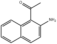 Ethanone, 1-(2-amino-1-naphthalenyl)- Struktur