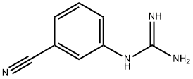 Guanidine, N-(3-cyanophenyl)- Struktur