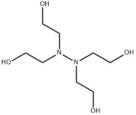 Ethanol, 2,2',2'',2'''-(1,2-hydrazinediylidene)tetrakis- Struktur