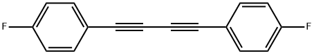 Benzene, 1,1'-(1,3-butadiyne-1,4-diyl)bis[4-fluoro- Struktur