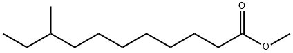 Undecanoic acid, 9-methyl-, methyl ester Struktur