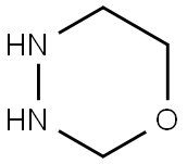 2H-1,3,4-Oxadiazine, tetrahydro- Struktur