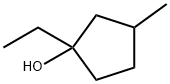 Cyclopentanol, 1-ethyl-3-methyl- Struktur