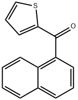 (naphthalen-1-yl)(thiophen-2-yl)methanone Struktur