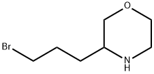 Morpholine, 3-(3-bromopropyl)- Struktur