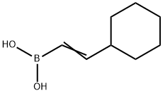 Boronic acid, B-(2-cyclohexylethenyl)- Struktur