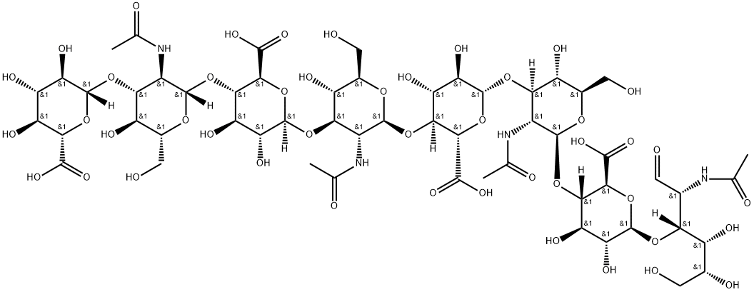 Hyaluronate Octasaccharide Struktur