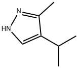 1H-Pyrazole, 3-methyl-4-(1-methylethyl)- Struktur