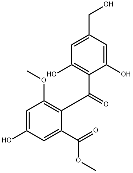 Hydroxysulochrin Struktur