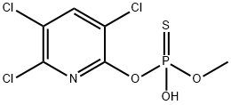 Desmethyl  chlorpyrifos-methyl Struktur