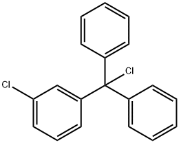 (3-chlorophenyl)(diphenyl)methyl chloride Struktur