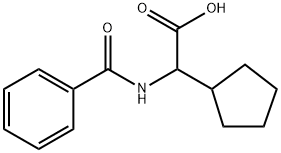 N-Bz-RS-Cyclopentylglycine Struktur