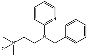 1,2-Ethanediamine, N1,N1-dimethyl-N2-(phenylmethyl)-N2-2-pyridinyl-, N1-oxide Struktur