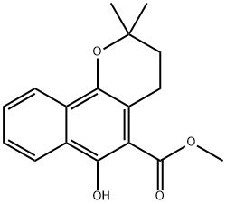 Dihydromollugin Struktur