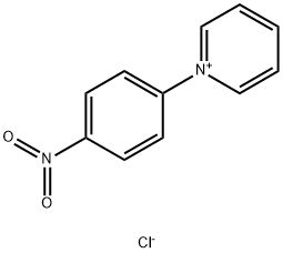 Pyridinium, 1-(4-nitrophenyl)-, chloride (1:1) Struktur