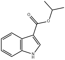 1H-Indole-3-carboxylic acid, 1-methylethyl ester Struktur