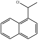 Naphthalene, 1-(1-chloroethyl)- Struktur