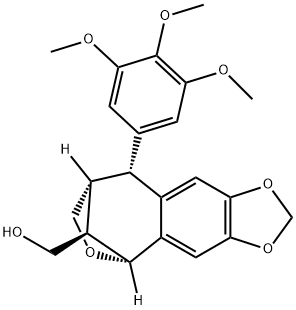 neoanhydropodophyllol Struktur