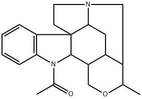 (19R)-1-Acetyl-17,19-epoxycuran Struktur