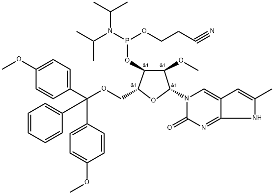 2’-O-Methyl-pyrrolo C CEP Struktur