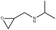 N-(oxiran-2-ylmethyl)propan-2-amine Struktur