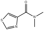 4-Thiazolecarboxamide, N,N-dimethyl- Struktur