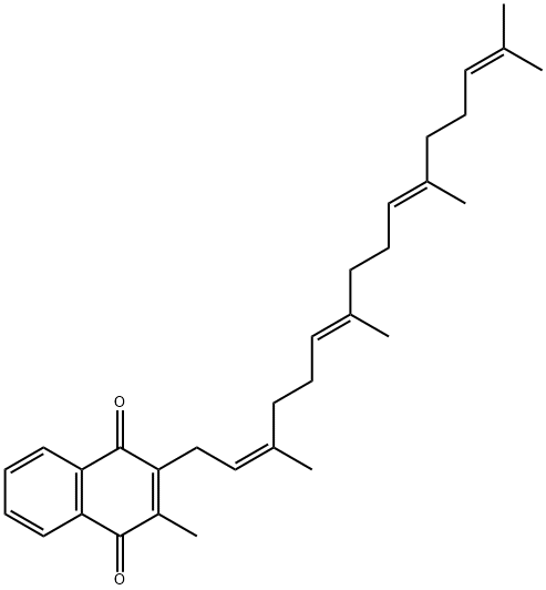 cis-Vitamin K2 Struktur