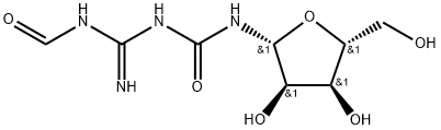 N-(ForMyl aMidino)-N-β-D-ribofuranosylurea Struktur