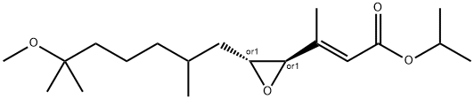 trans-S-Methoprene-Epoxide Struktur