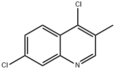 Quinoline, 4,7-dichloro-3-methyl- Struktur