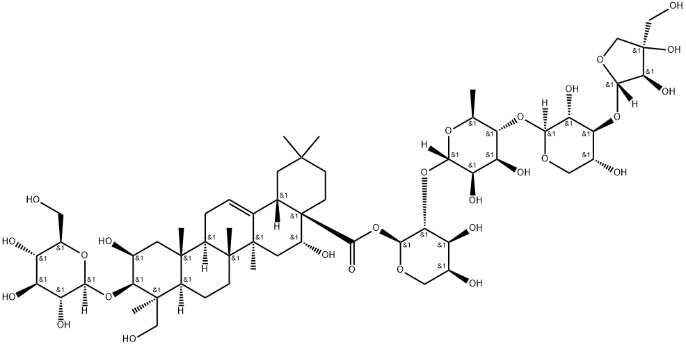 Polygalacin D Struktur