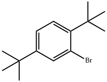 Benzene, 2-bromo-1,4-bis(1,1-dimethylethyl)- Struktur