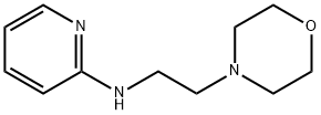 4-Morpholineethanamine, N-2-pyridinyl- Struktur