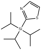 2-triisopropylsianylthiazole Struktur