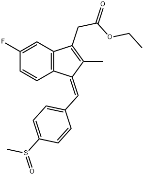 Sulindac Ethyl Ester Struktur