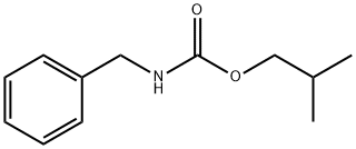 Carbamic acid, N-(phenylmethyl)-, 2-methylpropyl ester Struktur