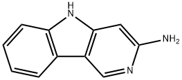 5H-Pyrido[4,3-b]indol-3-amine Struktur