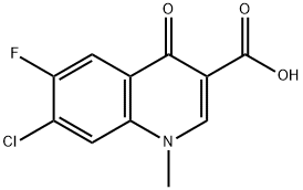 Norfloxacin Impurity 1 Struktur