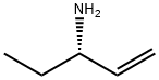 (S)-pent-1-en-3-amine Struktur