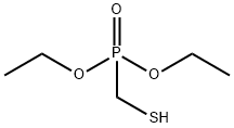 Phosphonic acid, P-(mercaptomethyl)-, diethyl ester Struktur