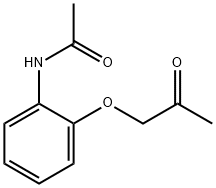 Acetamide, N-[2-(2-oxopropoxy)phenyl]- Struktur