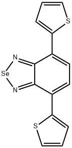 2,1,3-Benzoselenadiazole, 4,7-di-2-thienyl- Struktur