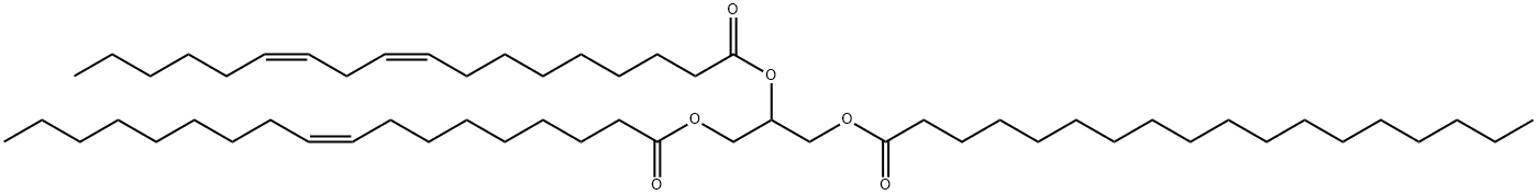 1-Stearoyl-2-Linoleoyl-3-Oleoyl-rac-glycerol Struktur