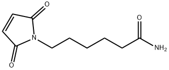 1H-Pyrrole-1-hexanamide, 2,5-dihydro-2,5-dioxo Struktur