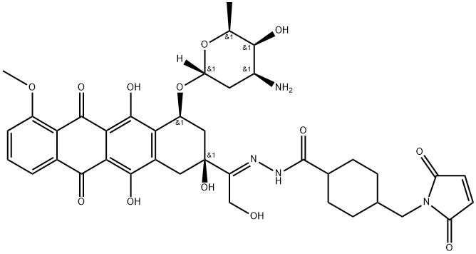 MCC-Modified Daunorubicinol Struktur