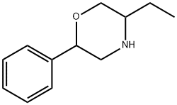 Morpholine, 5-ethyl-2-phenyl Structure