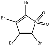 Thiophene, 2,3,4,5-tetrabromo-, 1,1-dioxide Struktur