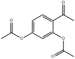 Ethanone, 1-[2,4-bis(acetyloxy)phenyl]- Struktur