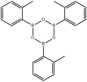 2,4,6-tri(o-tolyl)boroxin Struktur